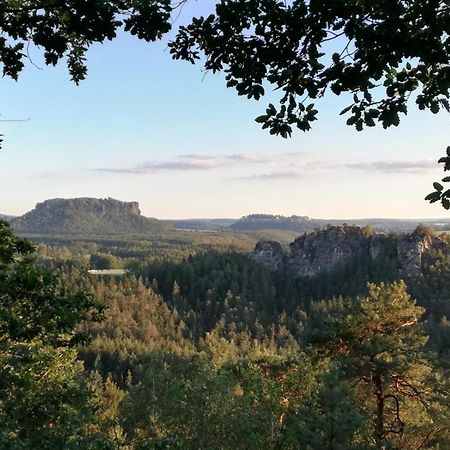 Gohrischstein Blick Apartman Rathmannsdorf Kültér fotó