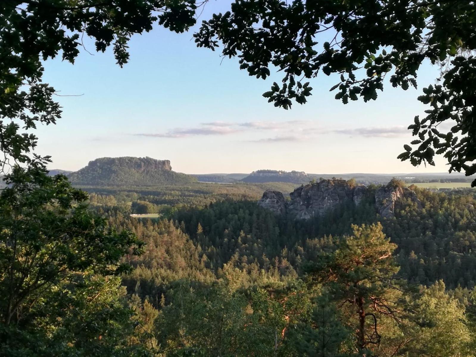 Gohrischstein Blick Apartman Rathmannsdorf Kültér fotó